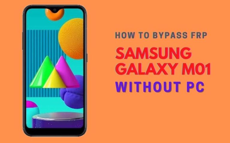 How To Easy Bypass/Unlock FRP Samsung Galaxy M01 Without PC